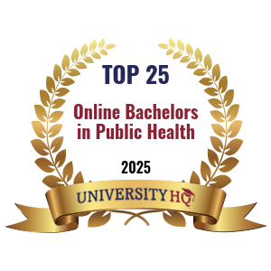 Best Online Masters Public Health Programs Badge