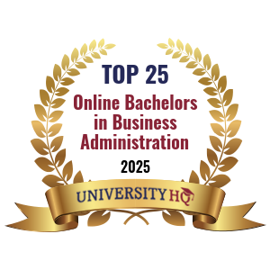 Online Bachelors in Business Administration Badge
